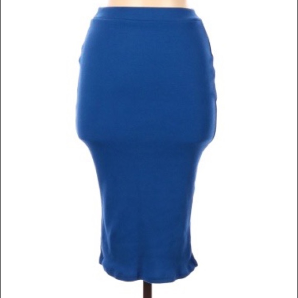 Vestidos Blue Midi Skirt M